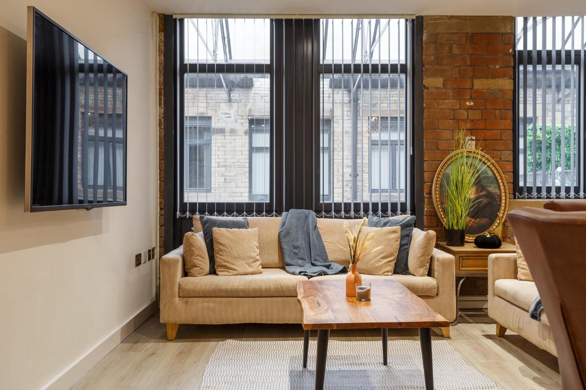 Modern And Cozy Two-Bed Apartment In Bradford Bradford  Exteriör bild